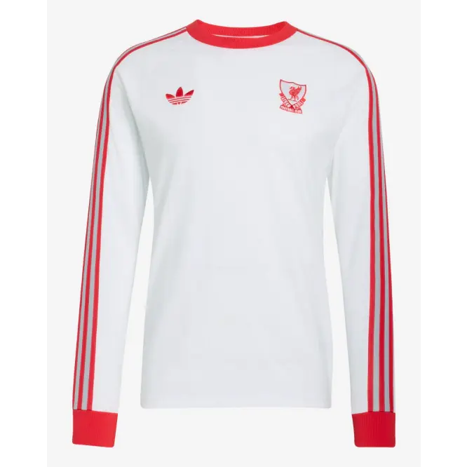 Camisa Liverpool Originals Manga Longa 25/26 - Branco