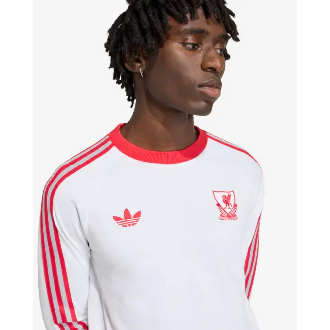 Camisa Liverpool Originals Manga Longa 25/26 - Branco 5