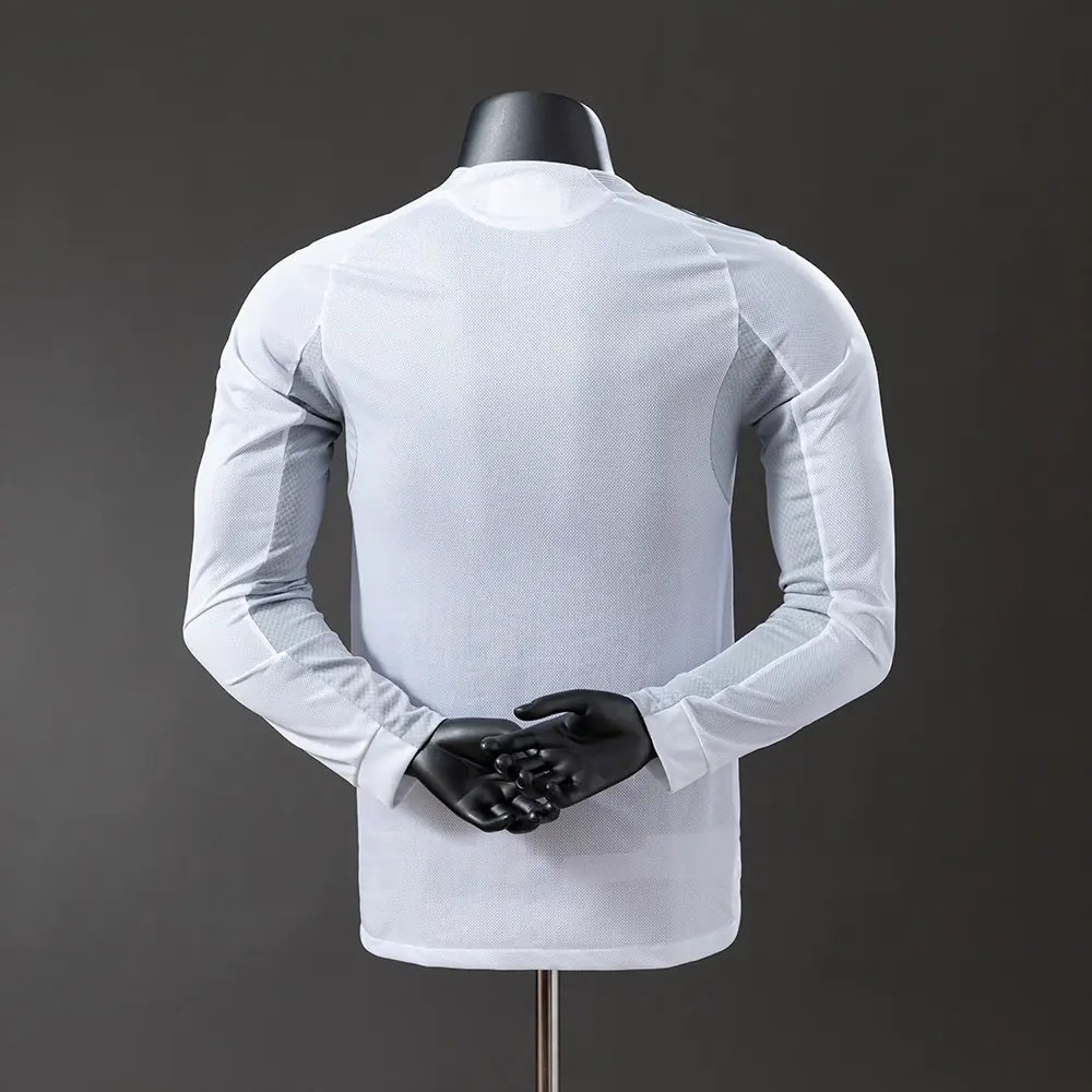 Camisa Real Madrid 25/26 - Jogador Manga Longa Adidas - Branca 2