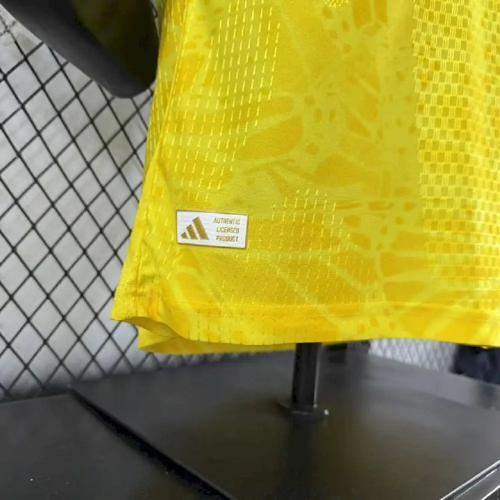 Camisa Selecao Colômbia 25/26 - Jogador Masculina - Amarelo 2