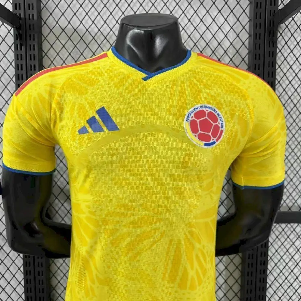 Camisa Selecao Colômbia 25/26 - Jogador Masculina - Amarelo