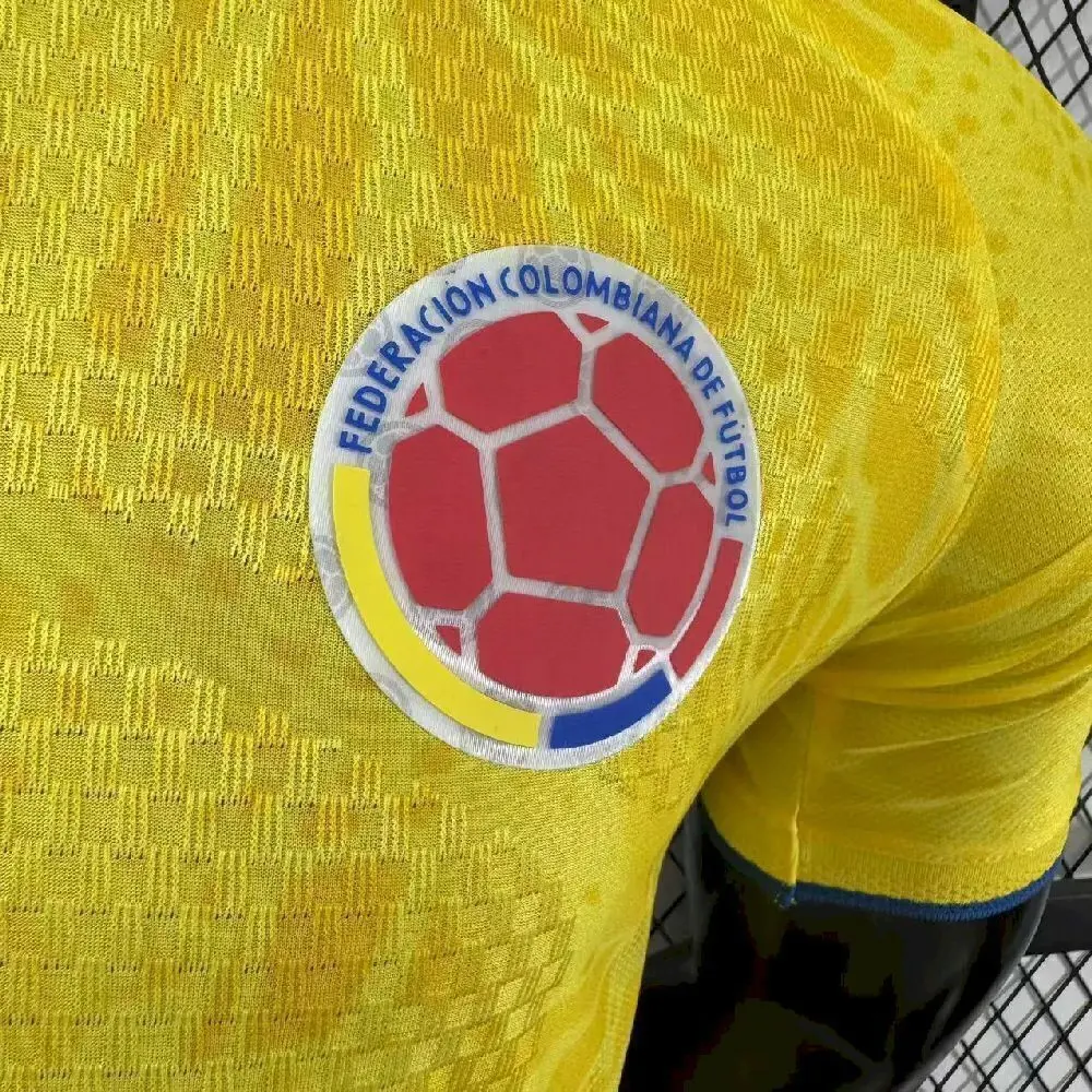 Camisa Selecao Colômbia 25/26 - Jogador Masculina - Amarelo 3