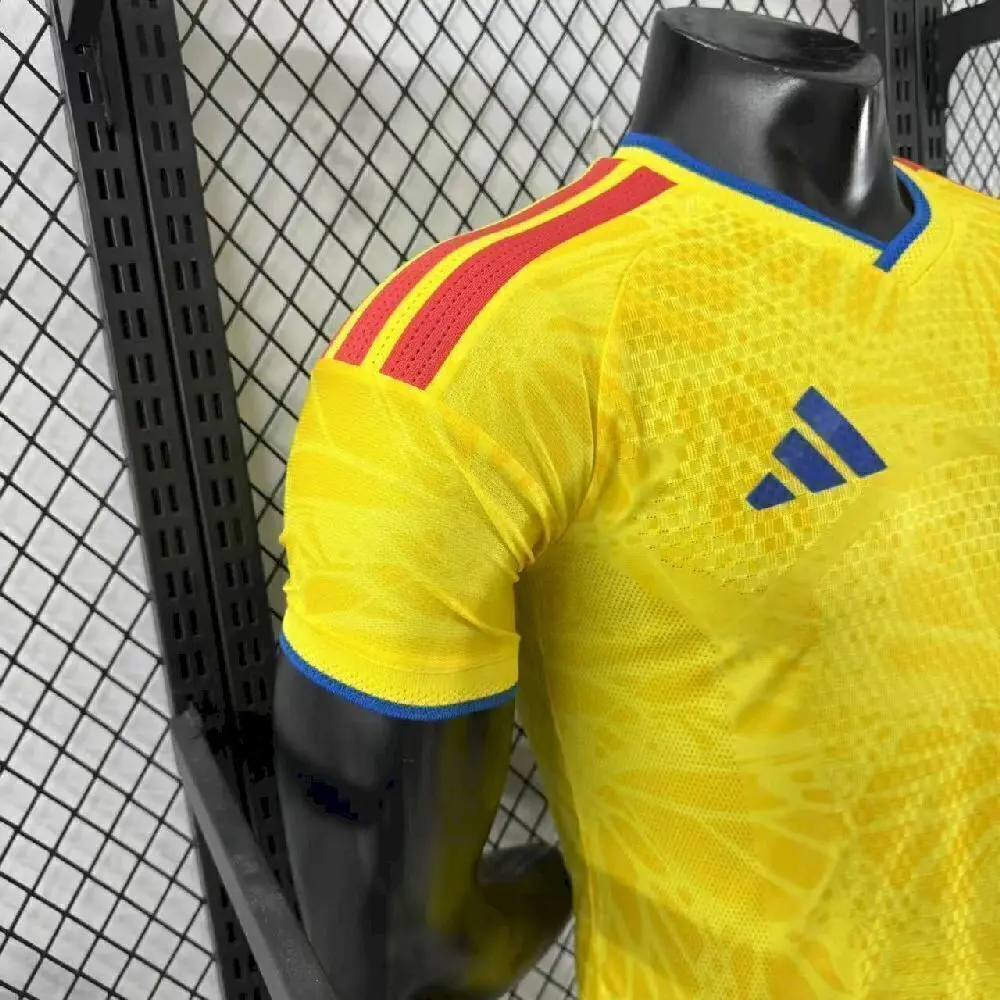 Camisa Selecao Colômbia 25/26 - Jogador Masculina - Amarelo 4
