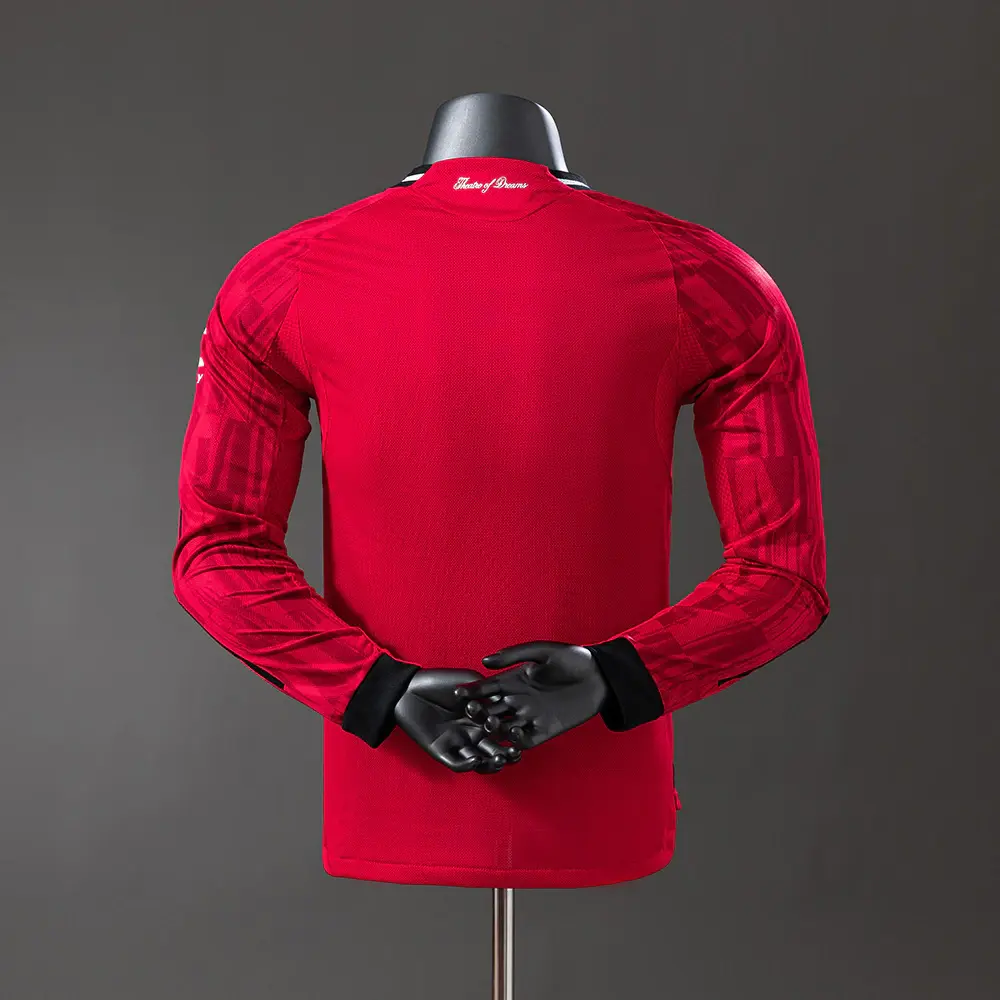 Camisa Manchester united 25/26 - Jogador Manga Longa Adidas - Vermelha 2