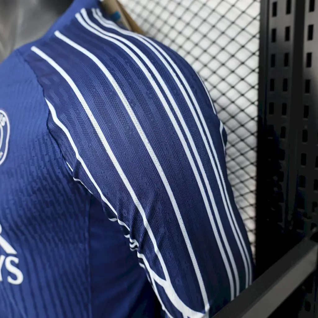 Camisa PSG IV 25/26 - Jogador Manga Longa  - Azul 2