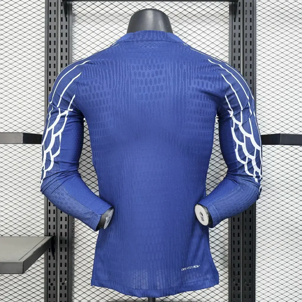 Camisa PSG IV 25/26 - Jogador Manga Longa  - Azul 4
