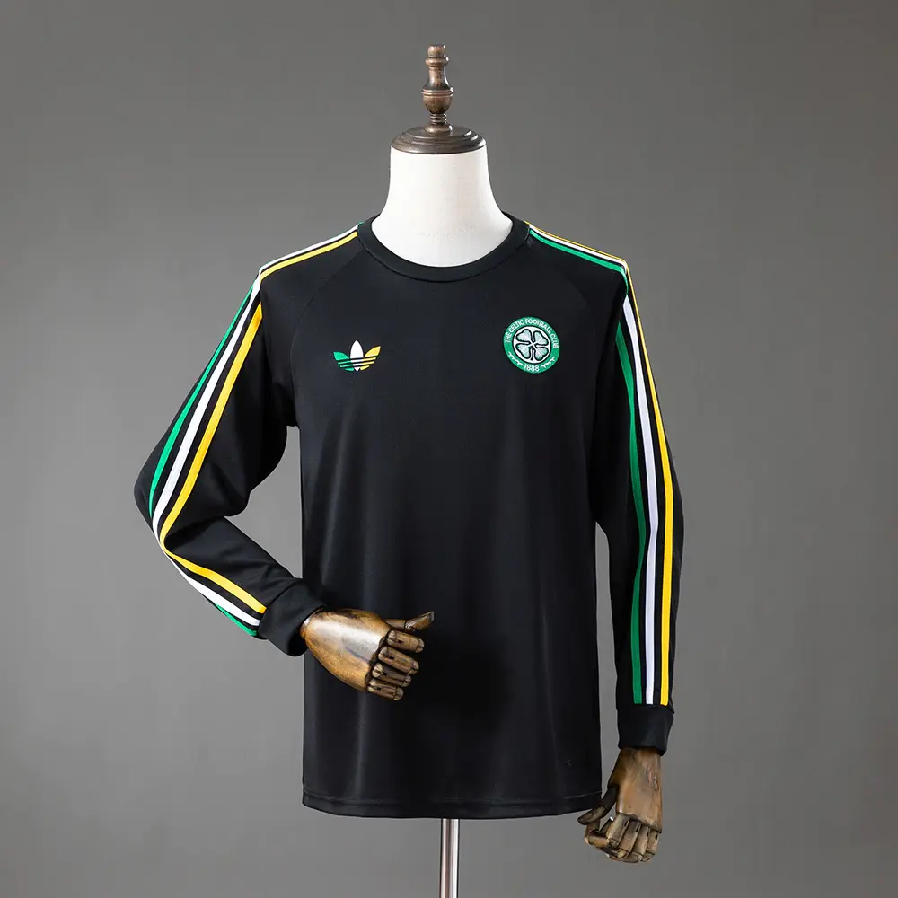 Camisa Celtic Manga Longa 26/27 - Preto