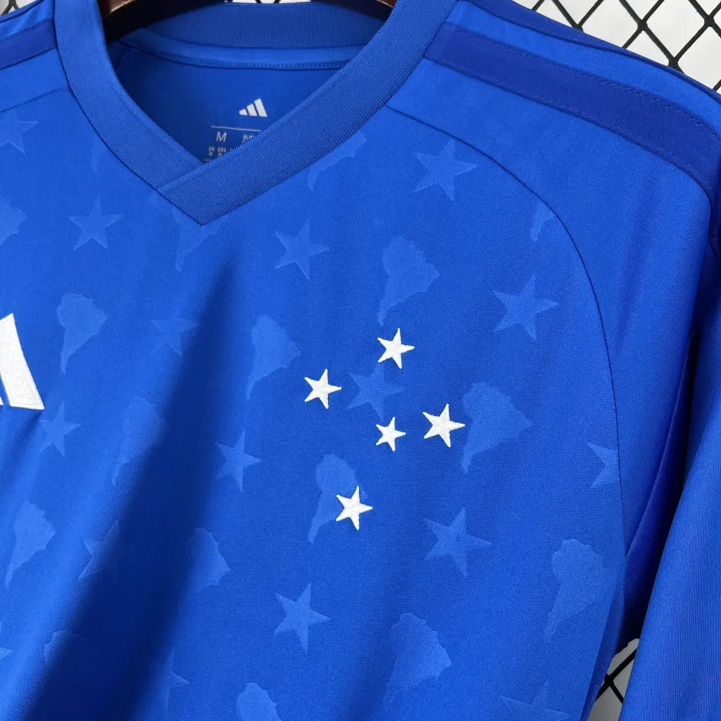 Camisa Cruzeiro Manga Longa 26/27 - Azul 3
