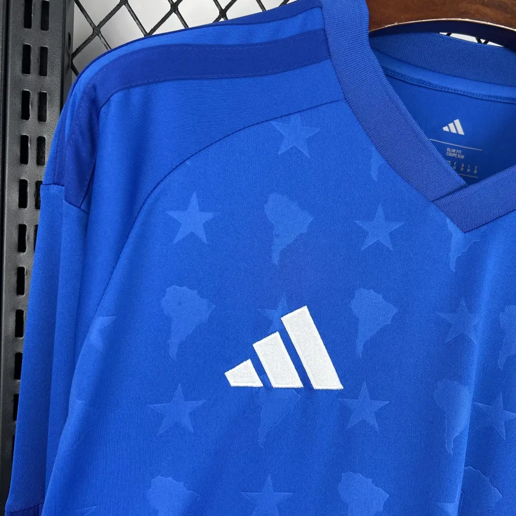 Camisa Cruzeiro Manga Longa 26/27 - Azul 4