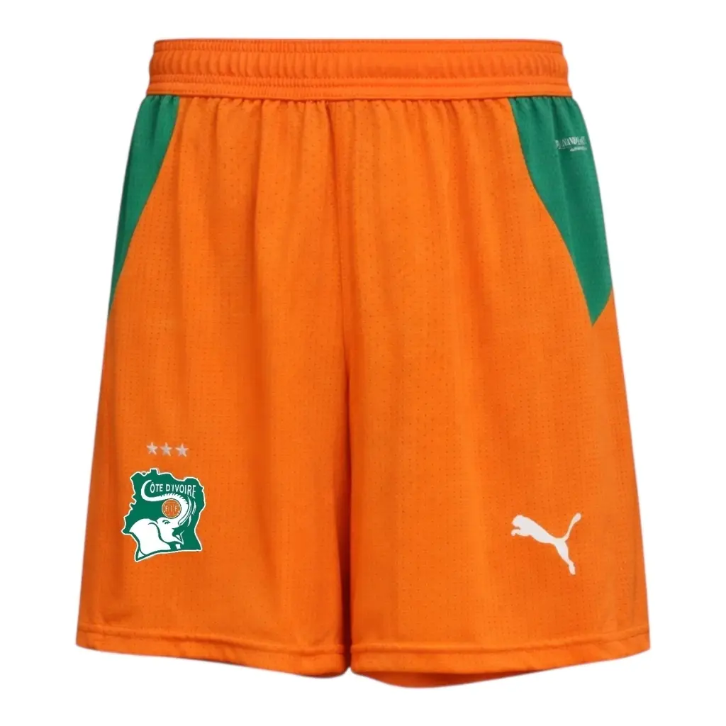 Short Seleção Costa do Marfim I 26/27 - Puma - Laranja — imagem 1