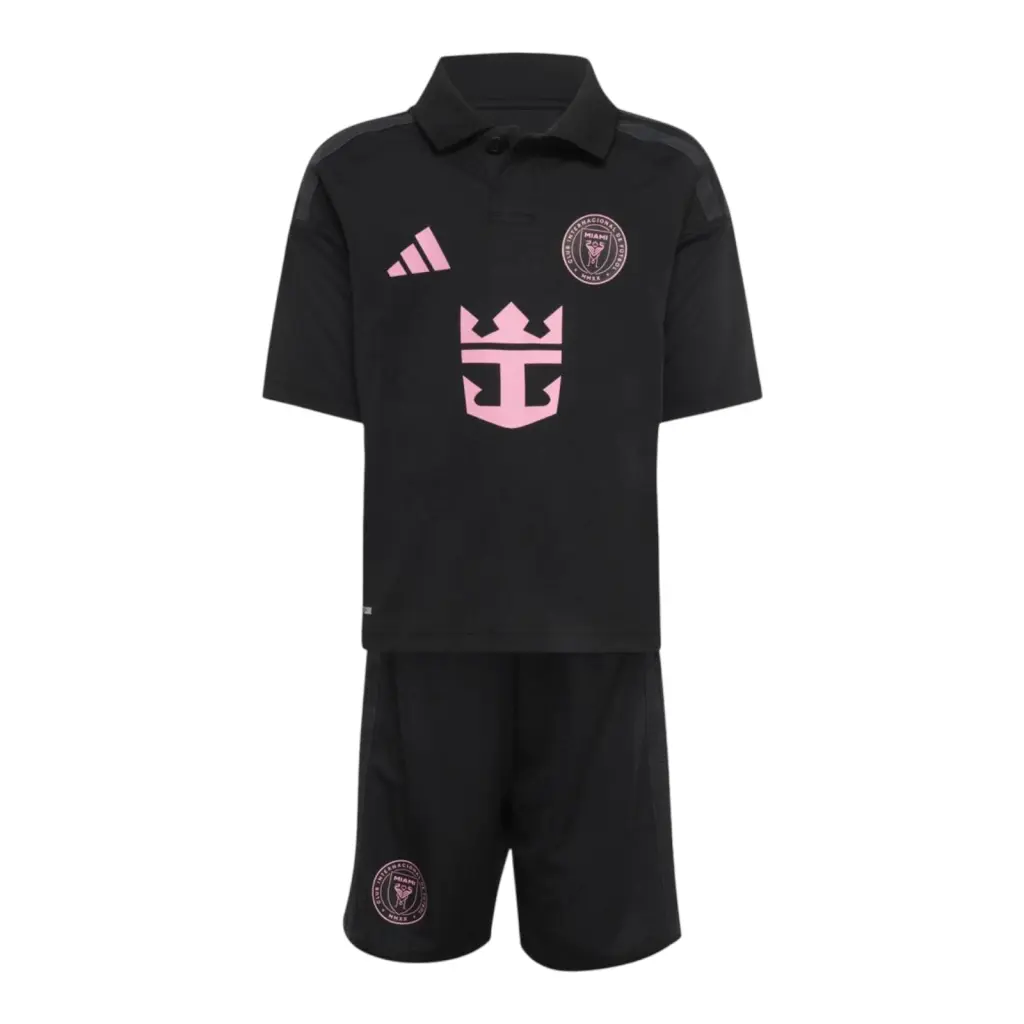 Kit Infantil Inter Miami II 26/27 - Adidas - Preto — imagem 1