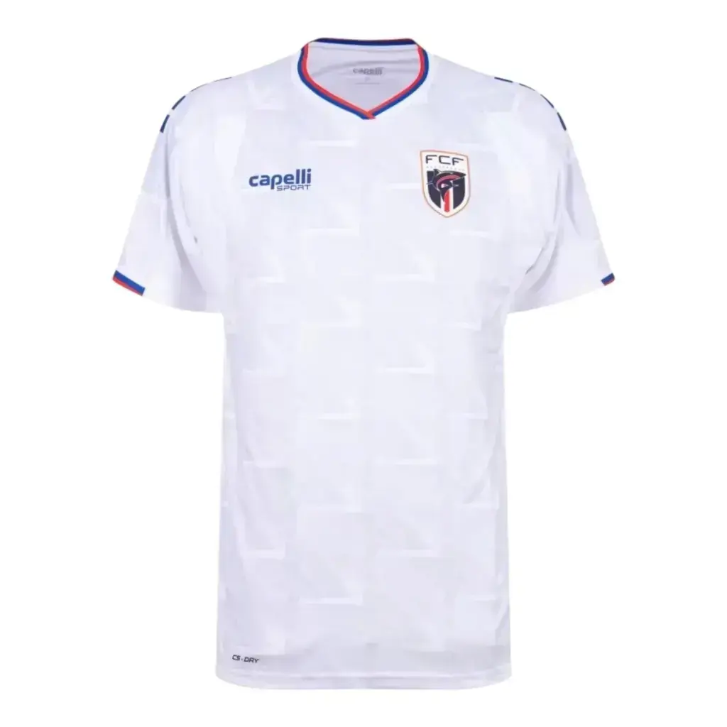 Branca Camisa Seleção Cabo Verde II 26/27 - Torcedor Capelli Sport Masculina - Branca
