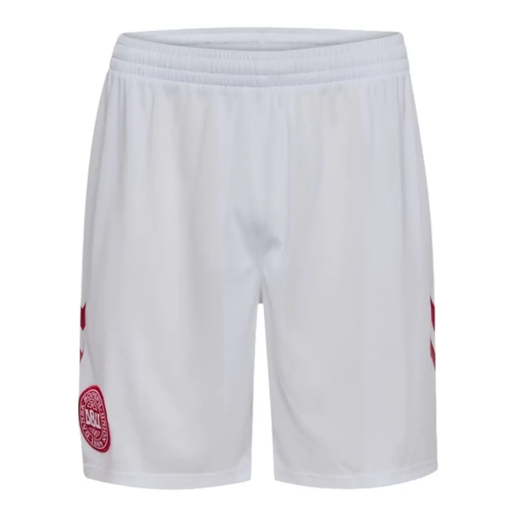 Short Seleção Dinamarca I 26/27 - Hummel - Branco — imagem 1