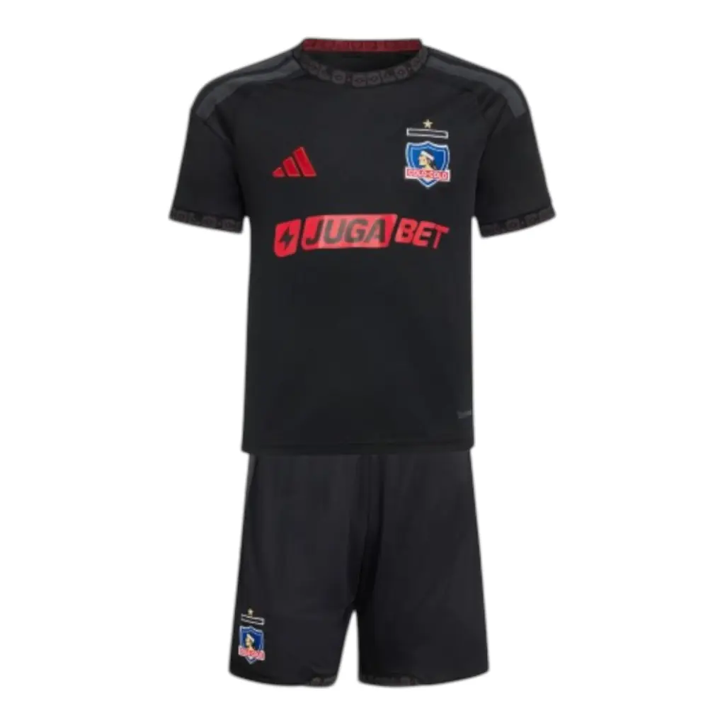 Kit Infantil Colo Colo II 26/27 - Adidas - Preto — imagem 1