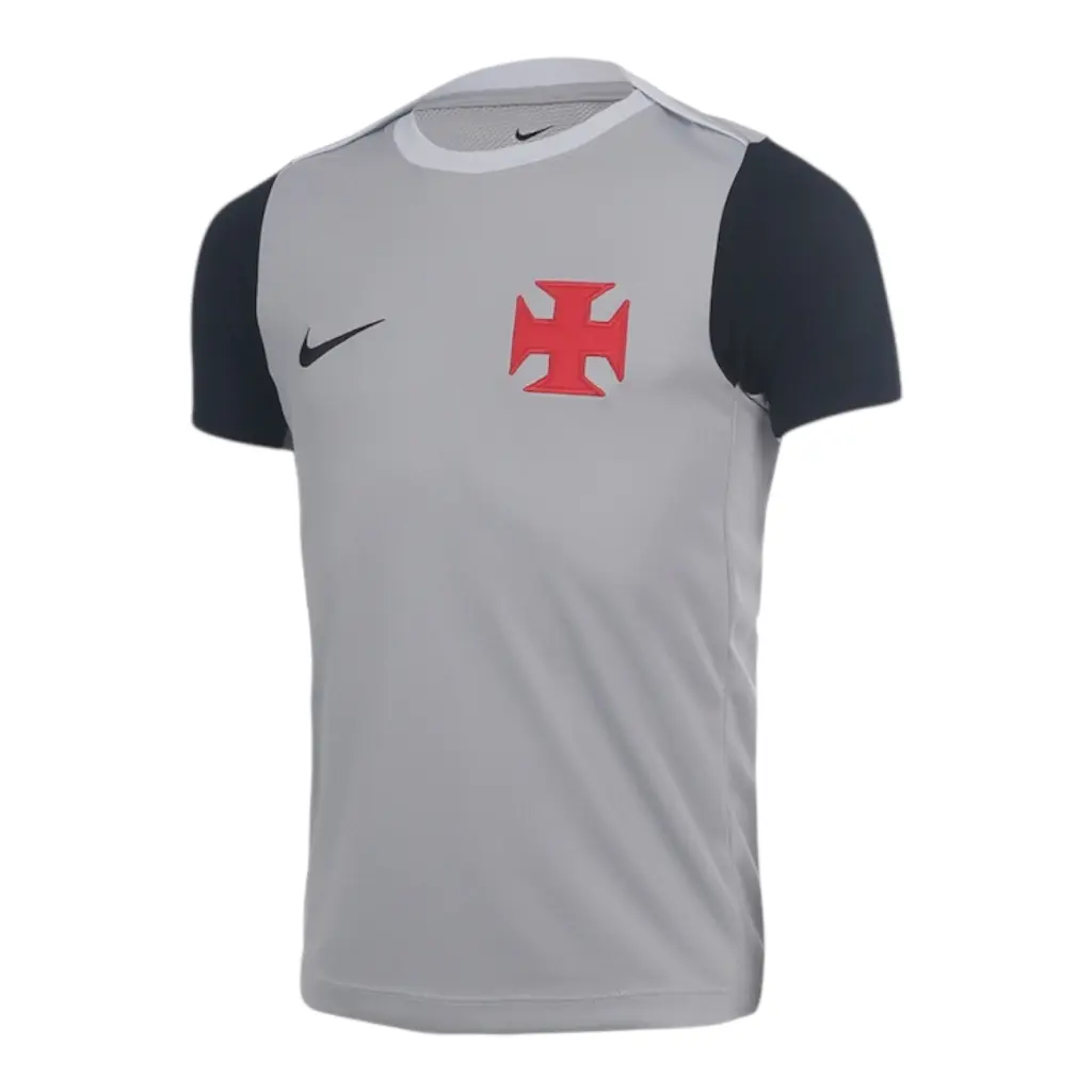 Camisa Vasco da Gama Treino 26/27 - Torcedor Nike Masculina - Cinza e preta — imagem 1