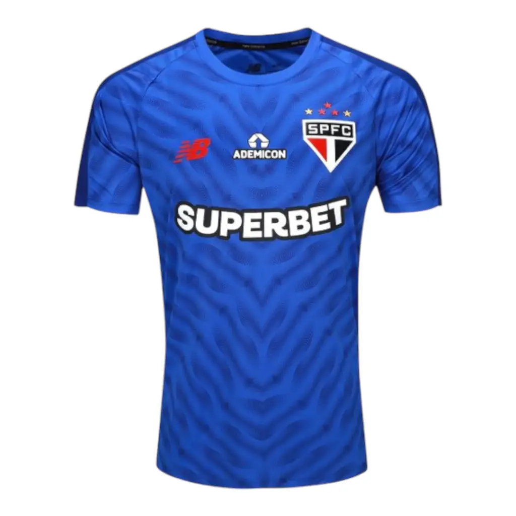 Camisa São Paulo Goleiro 26/27 - Torcedor New Balance Masculina - Azul — imagem 1