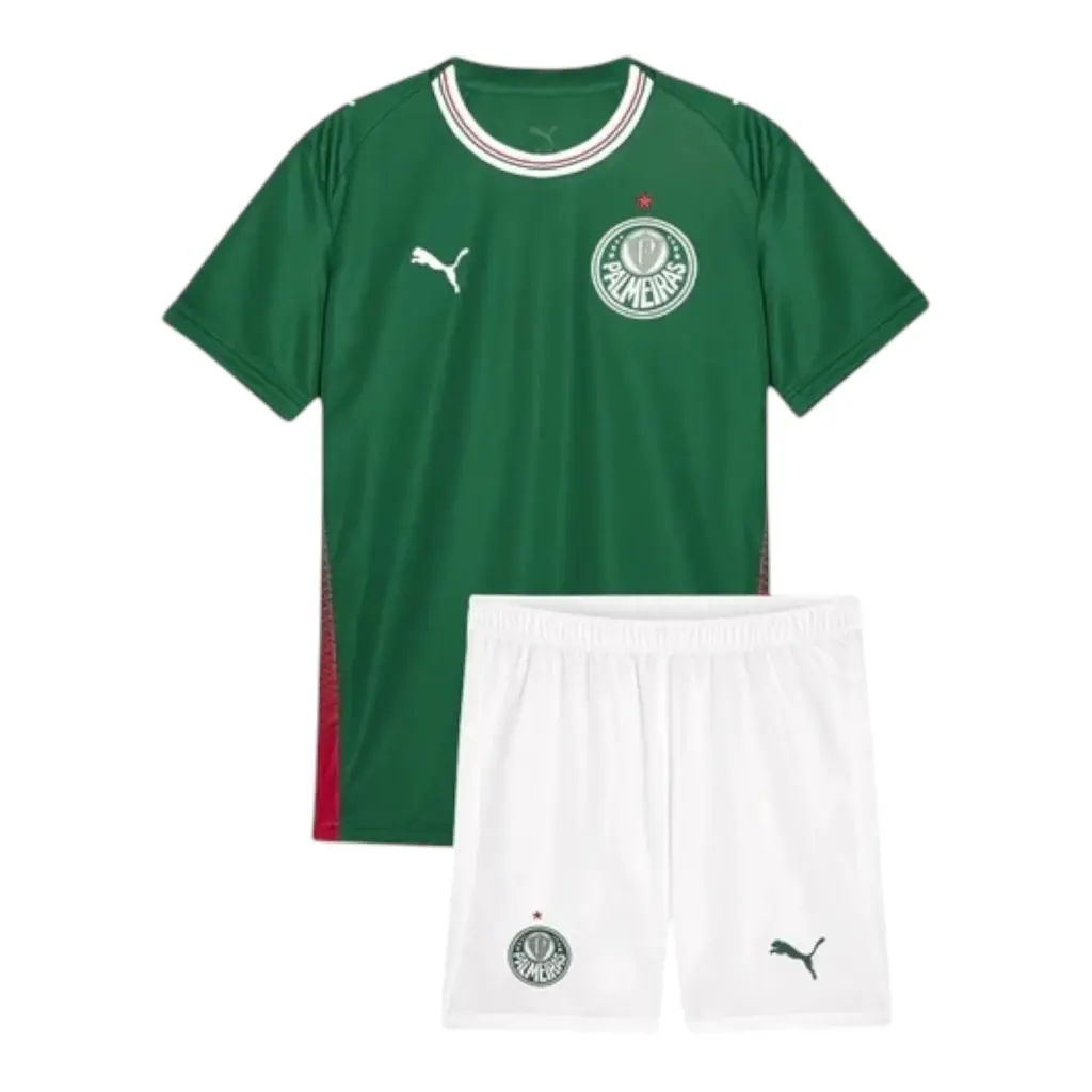 Kit Infantil Palmeiras I 26/27 - Puma - Verde e branco — imagem 1