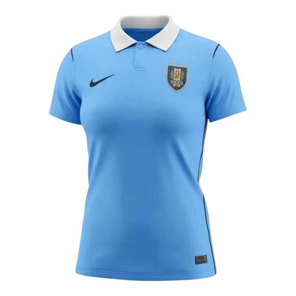 Camisa Seleção Uruguai I 26/27 - Torcedor Nike Feminina - Azul — imagem 1