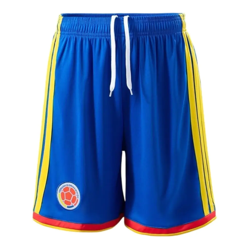 Short Seleção Colômbia I 26/27 - Masculino Adidas - Azul — imagem 1