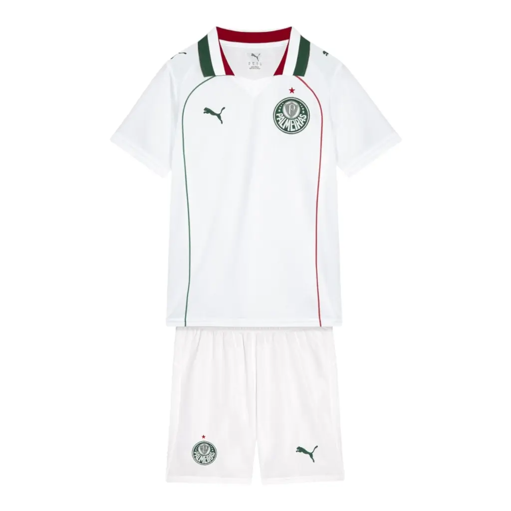 Kit Infantil Palmeiras II 26/27 - Puma - Branco — imagem 1
