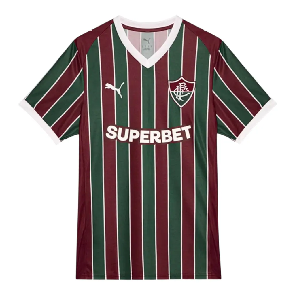 Camisa Fluminense I 26/27 - Torcedor Puma Masculina - Tricolor — imagem 1