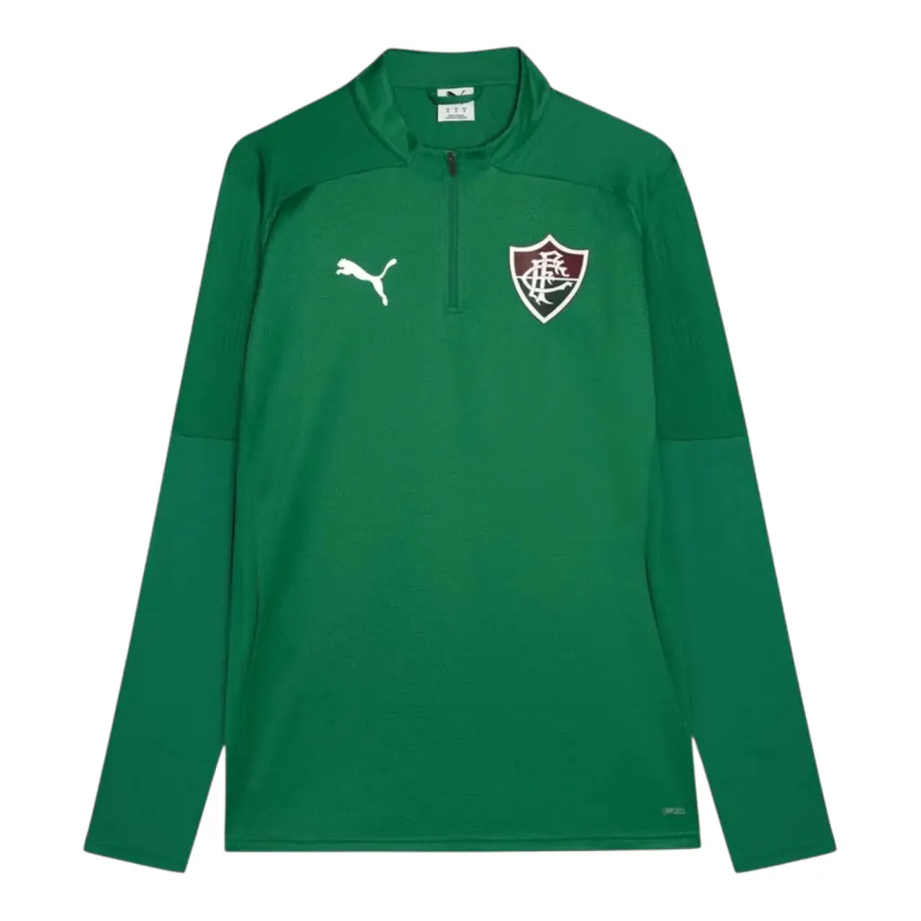 Jaqueta Corta-Vento Fluminense Treino 26/27 - Masculina Puma - Verde