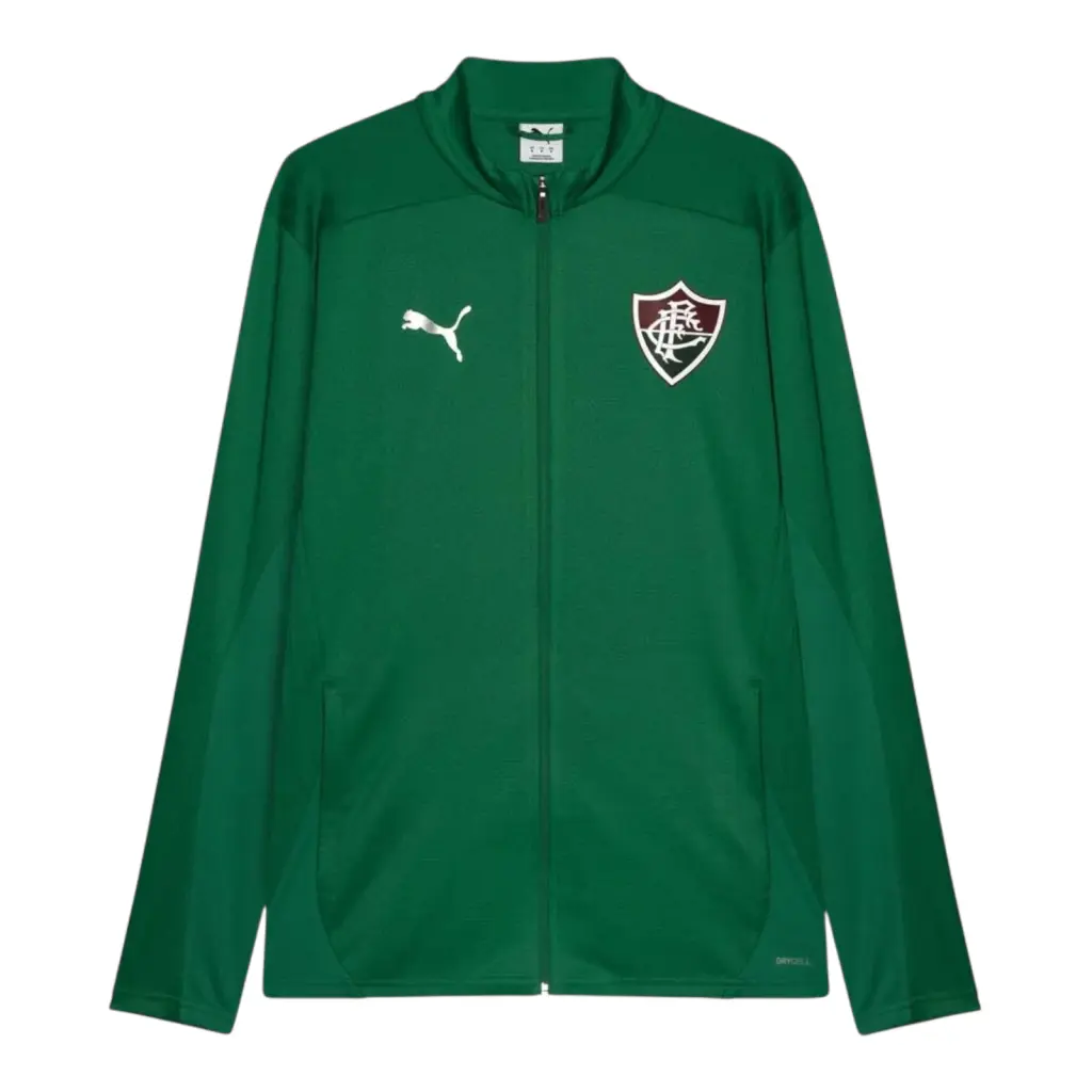 Jaqueta Corta-Vento Fluminense Treino 26/27 - Masculina Puma - Verde