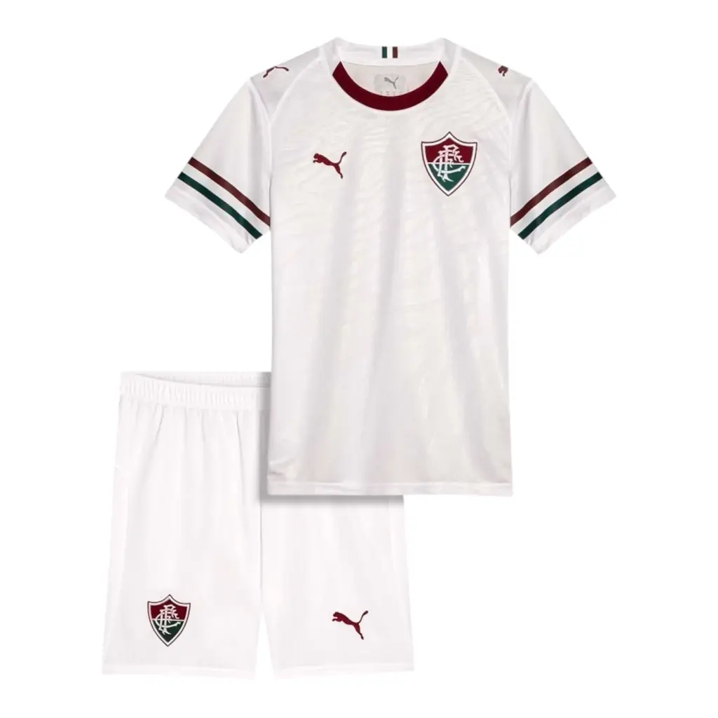Kit Infantil Fluminense II 26/27 - Puma - Branco — imagem 1