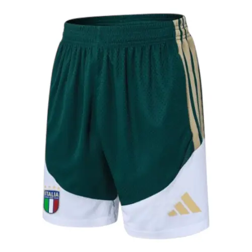 Short Seleção Itália Treino 26/27 - Adidas - Branco e verde — imagem 1