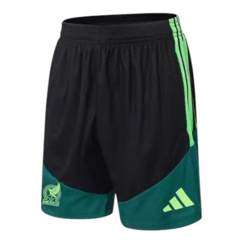 Short Seleção México Treino 26/27 - Adidas - Preto e verde — imagem 1
