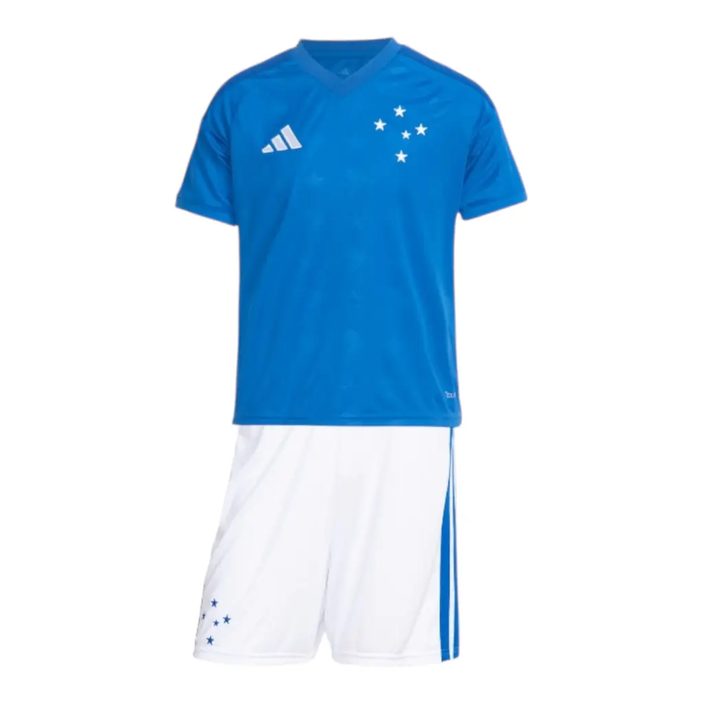 Kit Infantil Cruzeiro I 26/27 - Adidas - Azul e branco — imagem 1