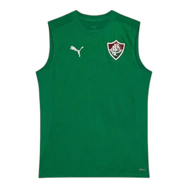 Camisa regata Fluminense Treino 26/27 - Torcedor Puma Masculina - Verde