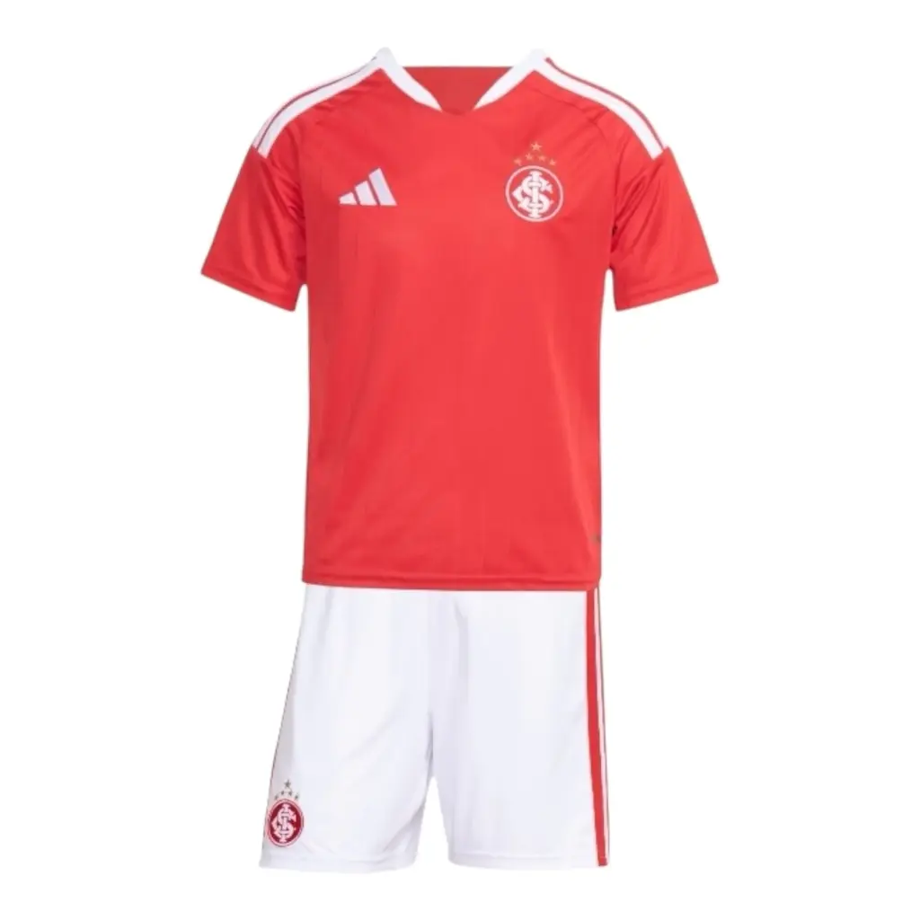 Kit Infantil Internacional I 26/27 - Adidas - Branco e vermelho — imagem 1