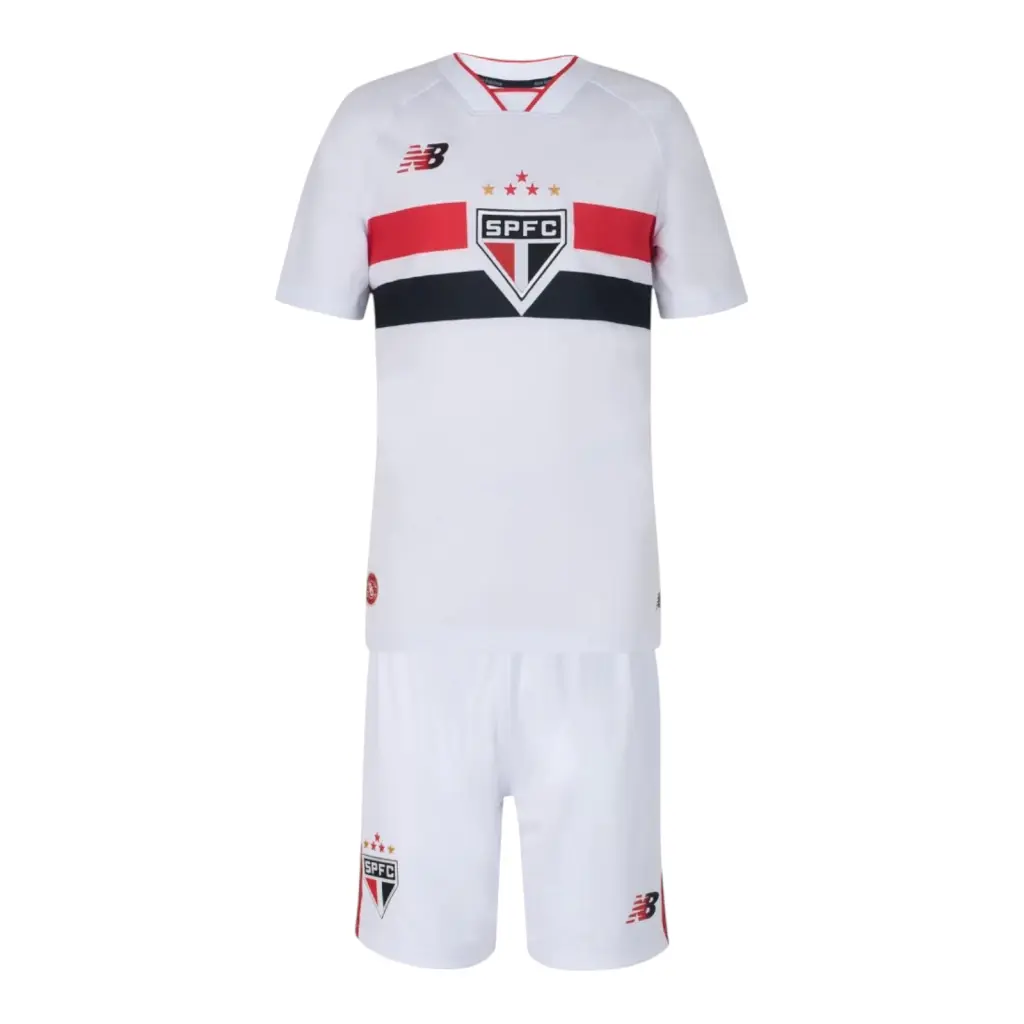 Kit Infantil São Paulo I 26/27 - New Balance - Branco