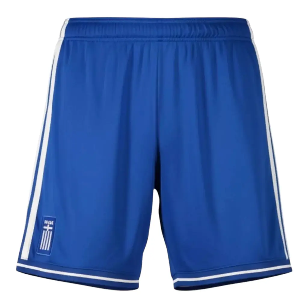 Short Seleção Grécia I 26/27 - Adidas - Azul — imagem 1