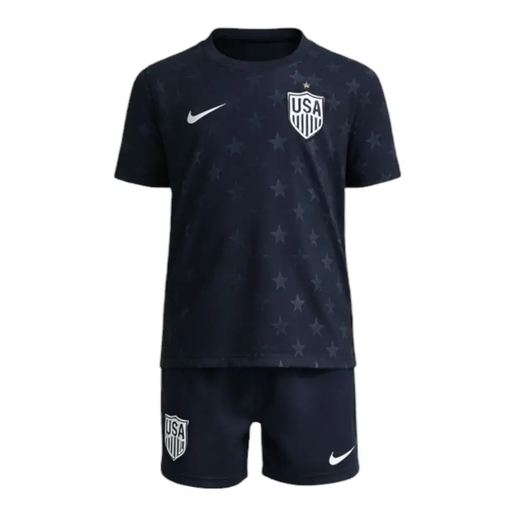 Kit Infantil Seleção Estados Unidos II 26/27- Nike - Preto