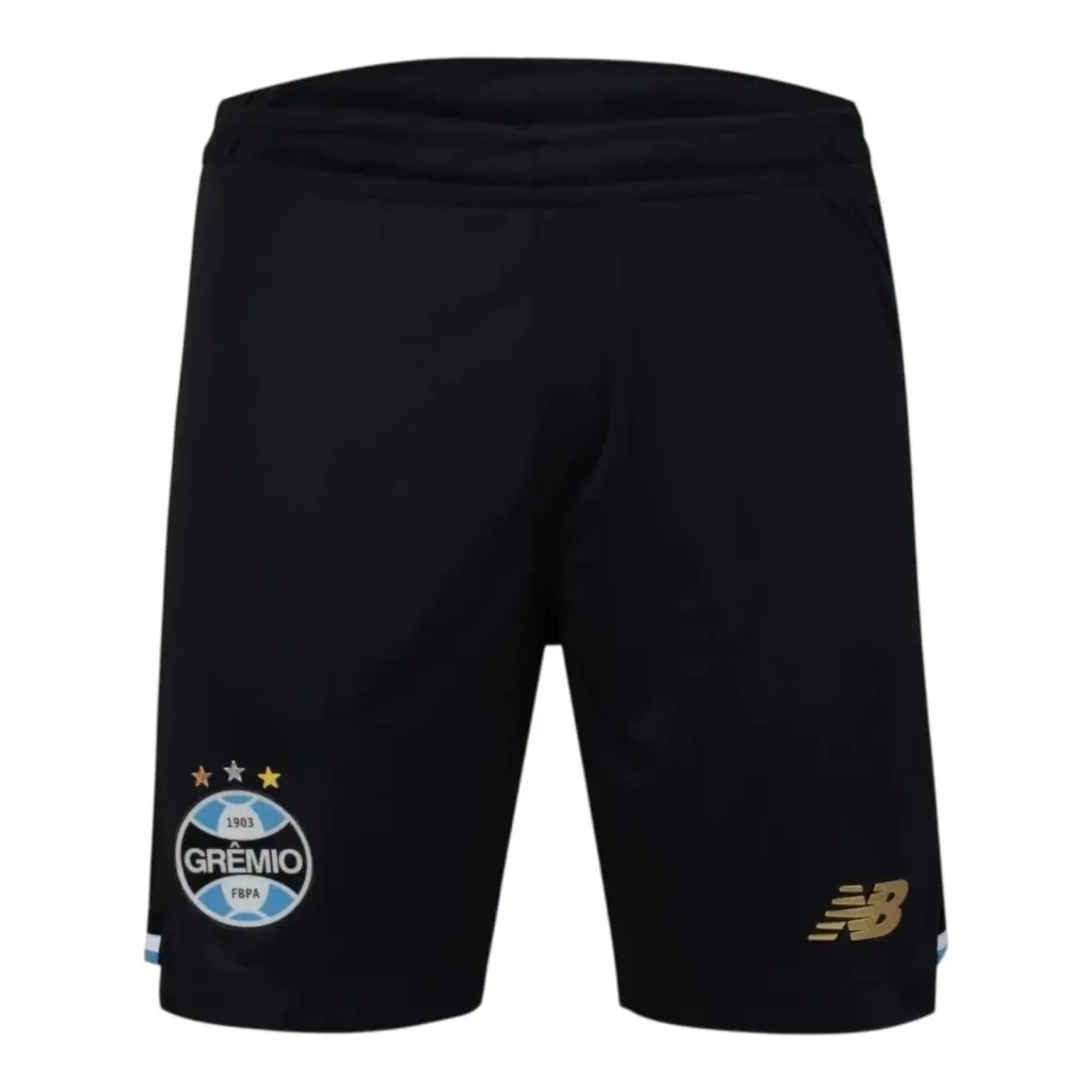 Short Grêmio I 26/27 - Masculino New Balance - Preto — imagem 1