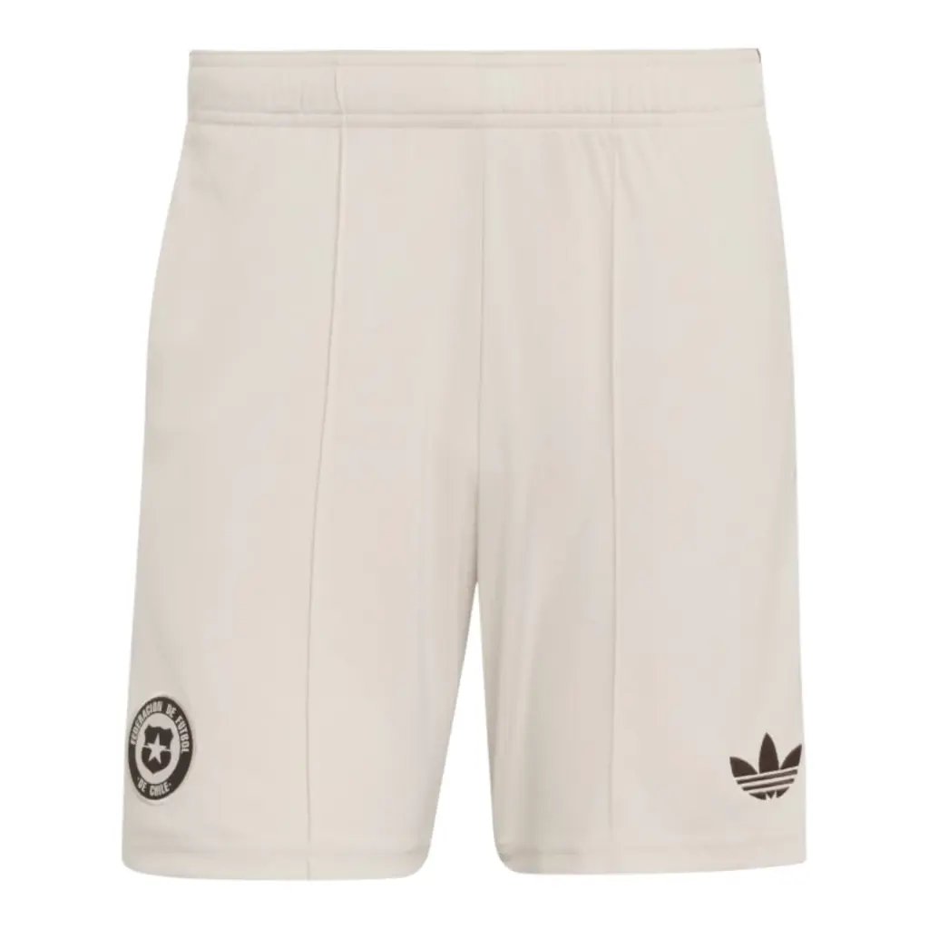 Short Seleção Chile II 26/27 - Adidas - Bege — imagem 1