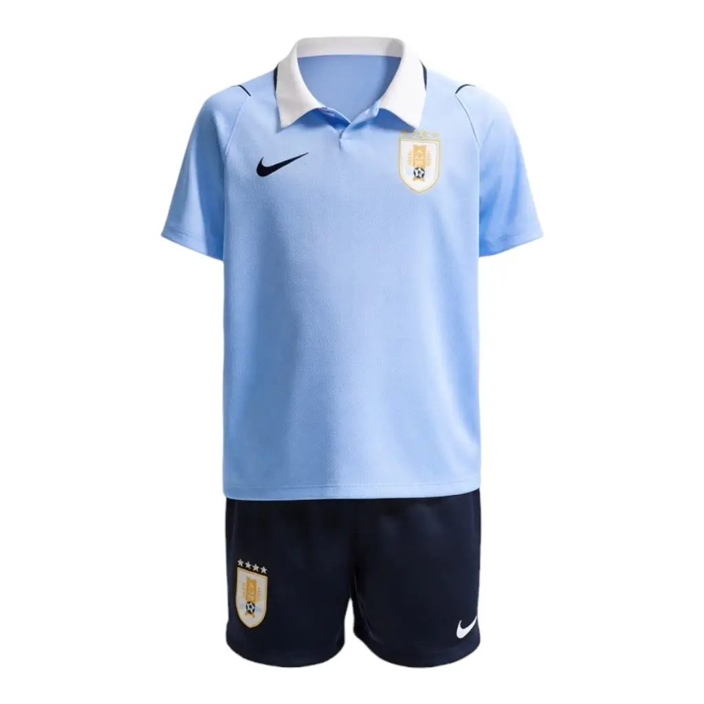 Kit Infantil Seleção Uruguai I 26/27 - Nike - Azul — imagem 1