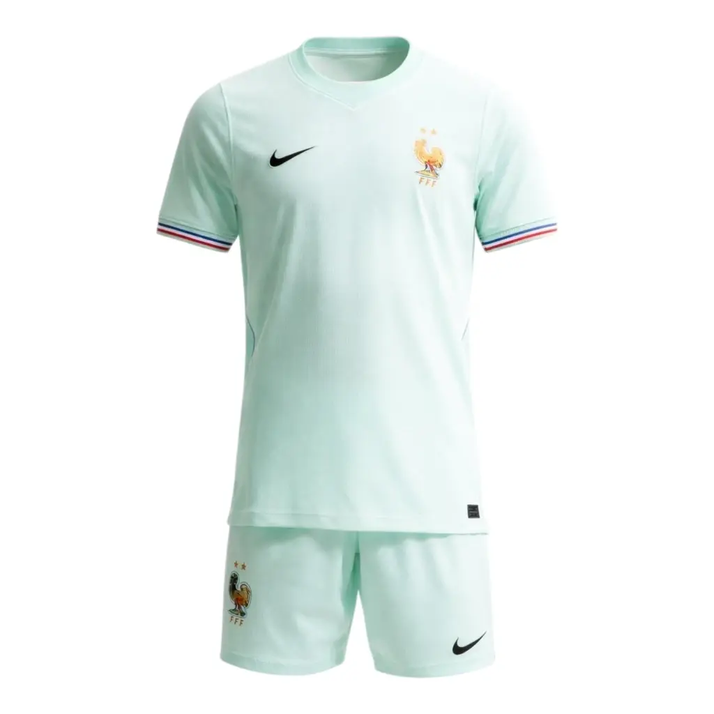 Kit Infantil Seleção França II 26/27 - Nike - Verde
