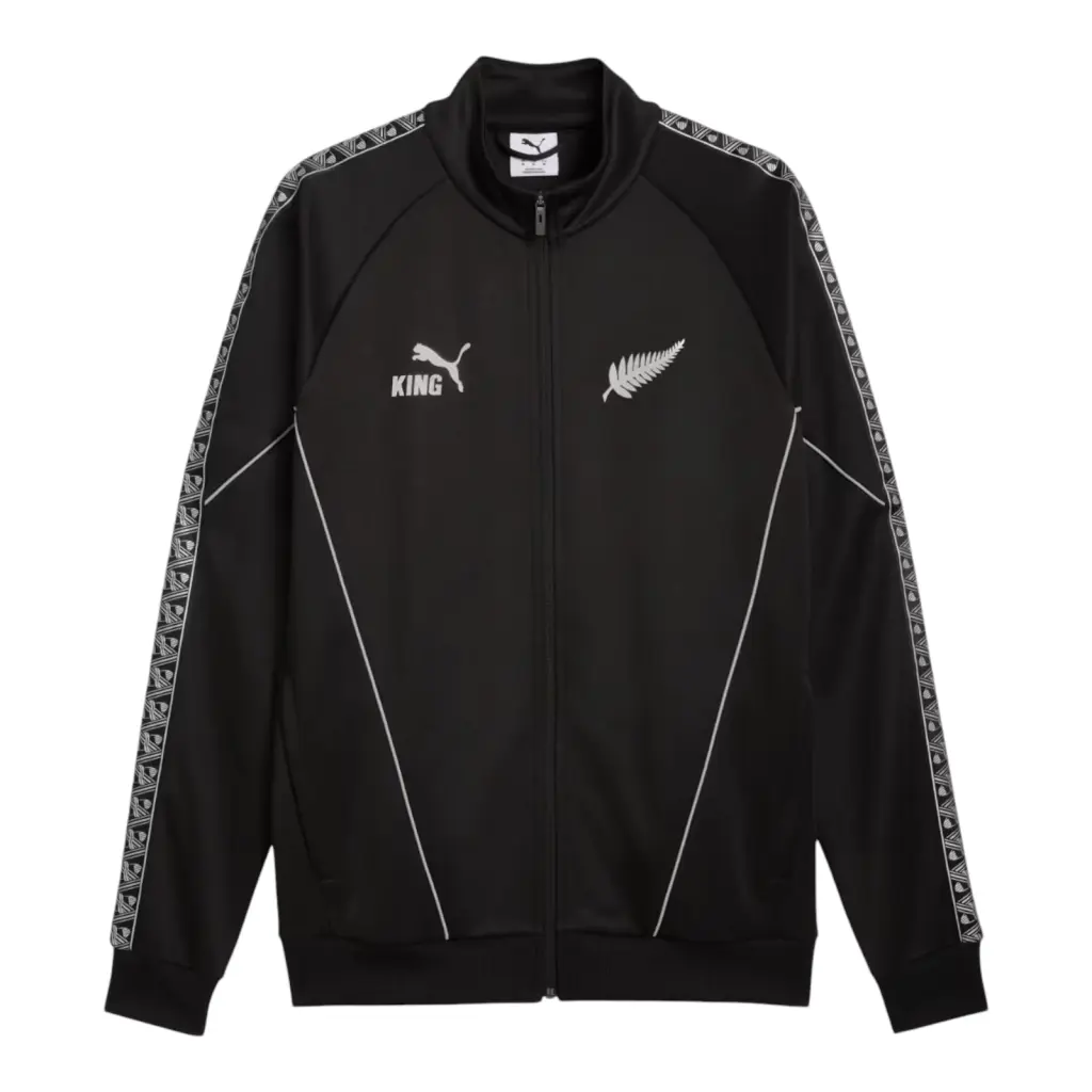 Jaqueta Corta-Vento Seleção Nova Zelândia Hino 26/27 - Masculina Puma - Preta
