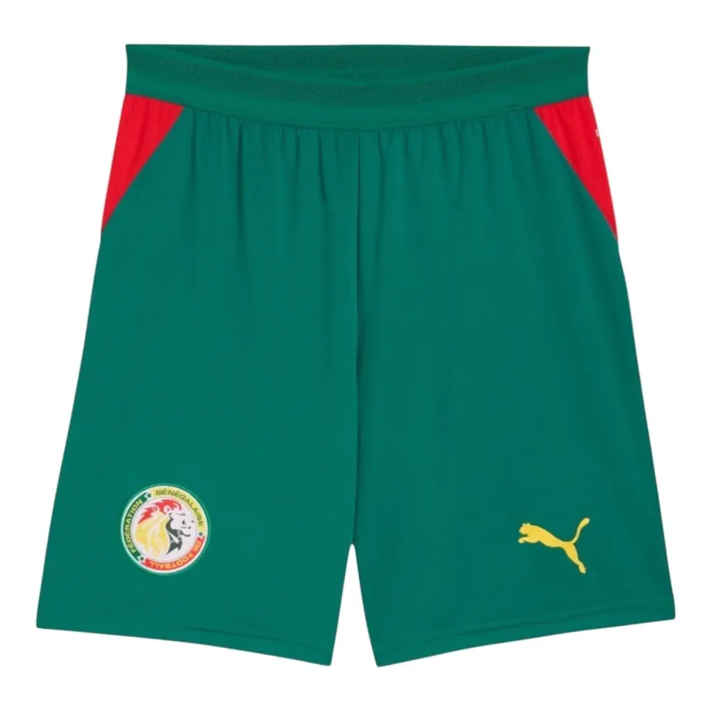 Short Seleção Senegal II 26/27 - Puma - Verde e vermelho — imagem 1