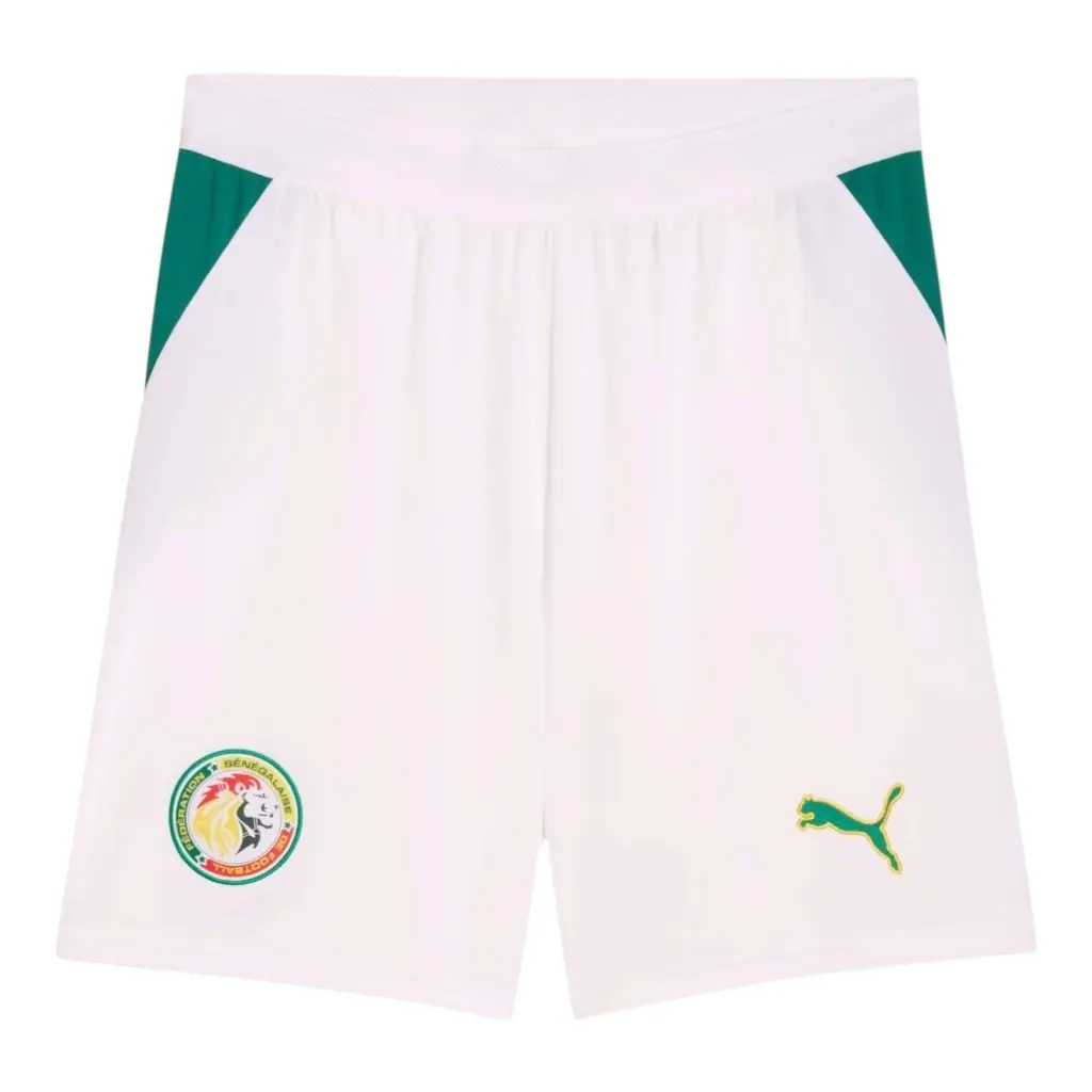 Short Seleção Senegal I 26/27 - Puma - Branco e verde — imagem 1