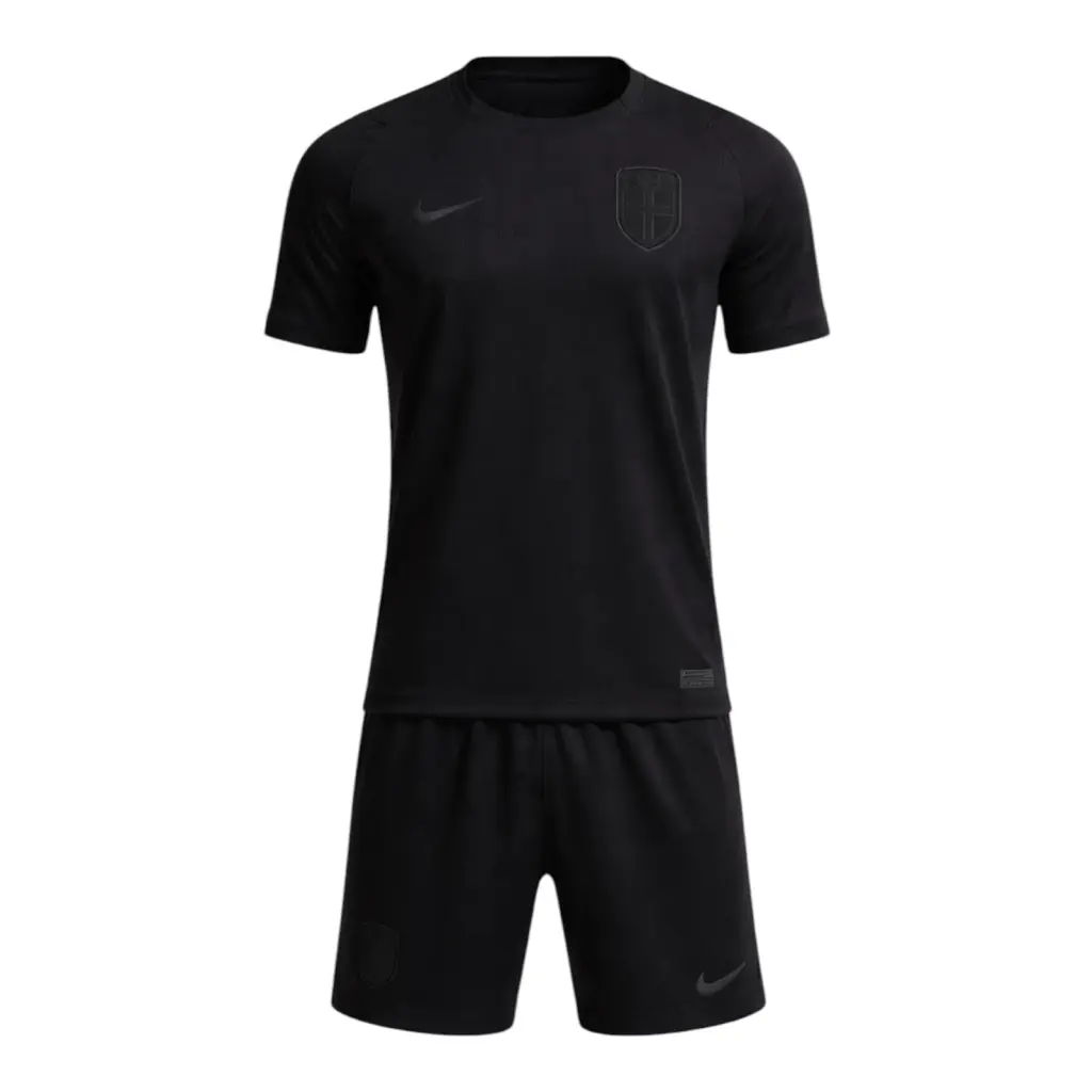 Kit Infantil Seleção Noruega II 26/27 - Nike - Preto — imagem 1