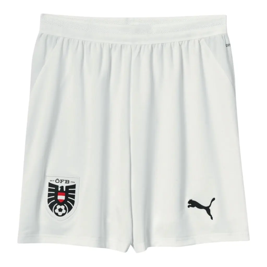 Short Seleção Áustria Treino 26/27 - Masculino Puma - Branco — imagem 1