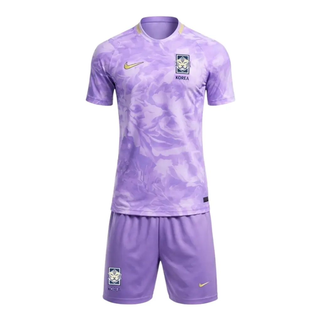 Kit Infantil Seleção Coréia do Sul II 26/27 - Nike - Roxo — imagem 1