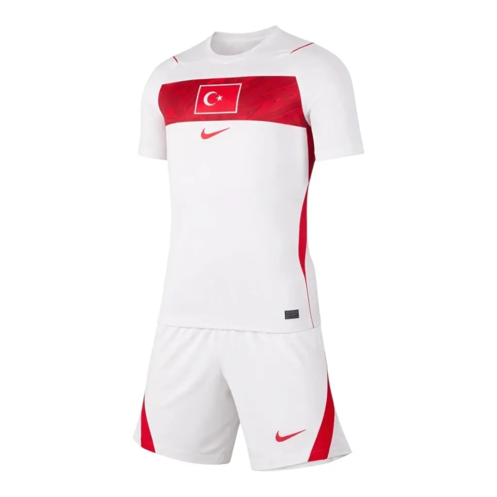 Kit Infantil Seleção Turquia I 26/27 - Nike - Branco — imagem 1