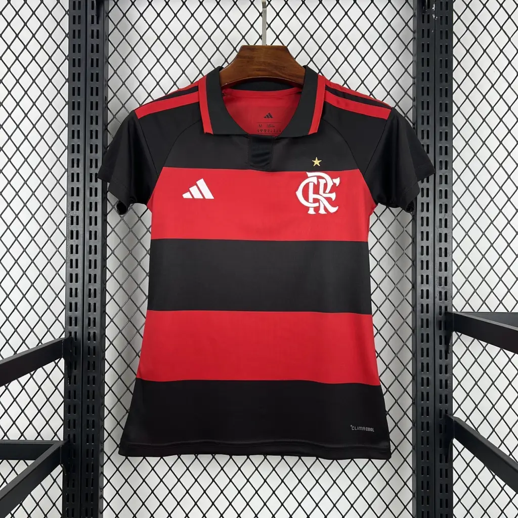 Camisa Flamengo 26/27 - Feminina Adidas - Preto