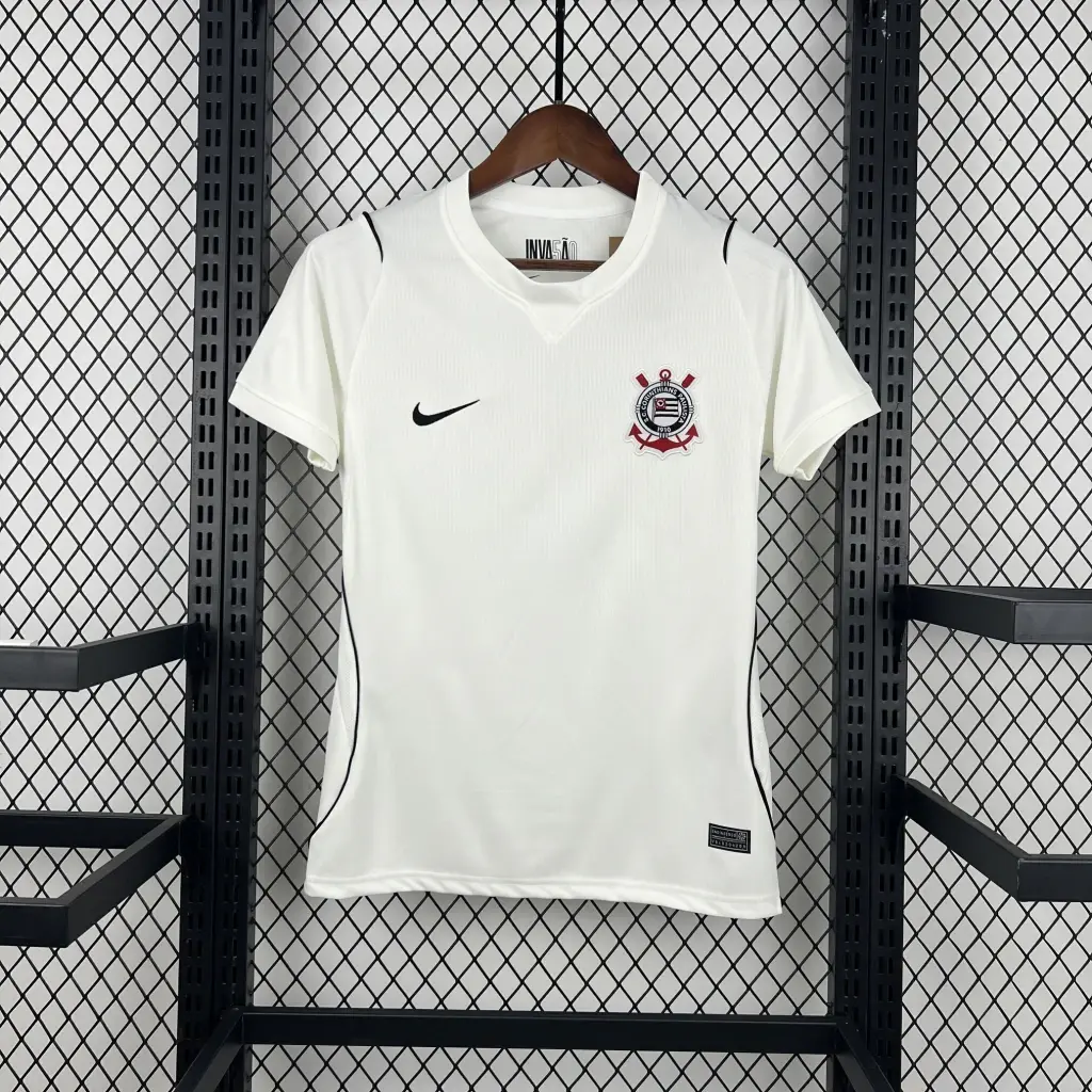 Camisa Corinthians 26/27 - Feminina - Branco — imagem 1
