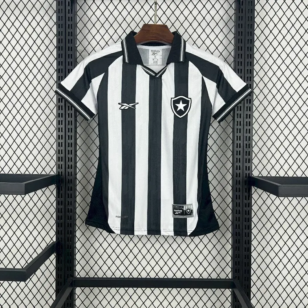 Camisa Botafogo 25/26 - Torcedor Feminina - Preto e Branco — imagem 1